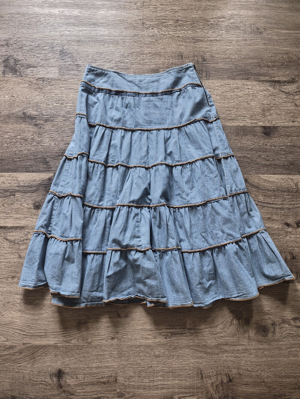 Panhandle Slim Denim Skirt